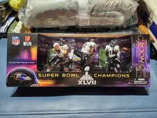 MCFARLANE NFL 3-PACK RAVENS SUPER BOWL XLVII  RAY LEWIS, FLACCO, JACOBY JONES 