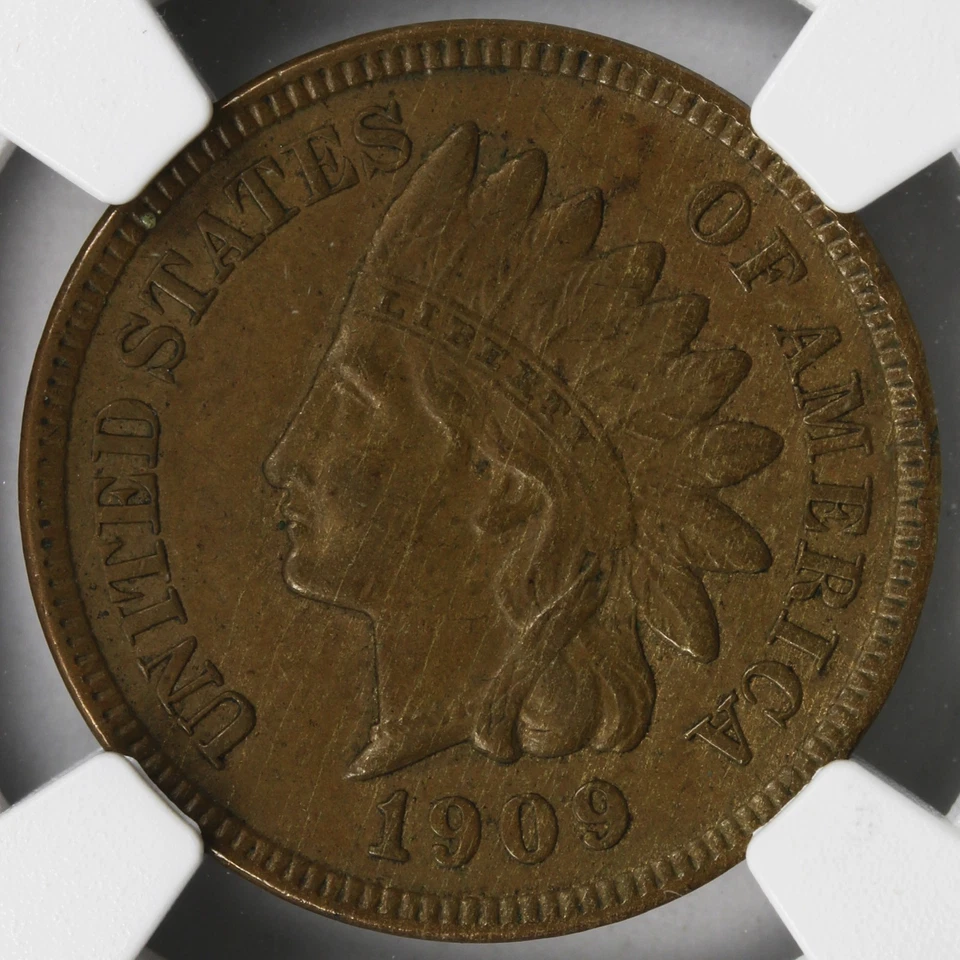 1909-S 1c Indian Cent NGC AU55BN - Image 3 of 4
