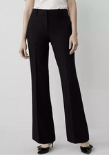 Ann Taylor Women's City Fit Trouser Pants in Black Size 8 NWT Org 88