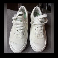 Coolway White Canvas Sneakers NWOT Size 8