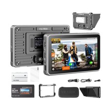 Viltrox DC-X3 4K SDI Monitor with Cage, DC-X FHD 2000Nits 6" Touchscreen Came...