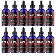 Blood Pure Drops Blood Support Formula Active Lifestyle Support 12 Bots Official