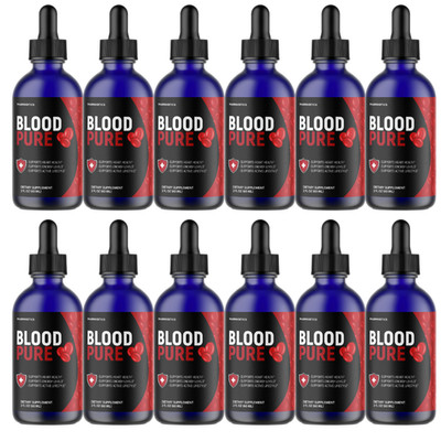 Blood Pure Drops Blood Support Formula Active Lifestyle Support 12 Bots Official