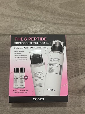 COSRX 6x Peptide Collagen Booster Toner Serum Set 5.07 fl oz + 1.01 fl oz