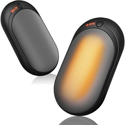 Elektrischer Handwärmer Akku 6000mAh 2er Set USB Heizung Outdoor Winter