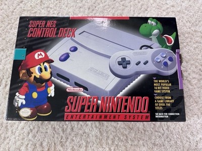 Super Nintendo SNES Jr Video Game Console SNS-101 BRAND NEW UNUSED! Protector