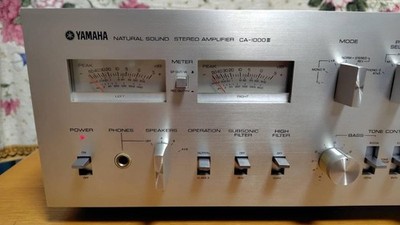 YAMAHA CA-1000III Integrated Amplifier Class A AB MC Phono Tested