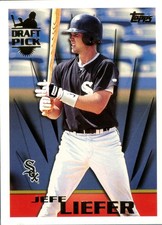 1996 Topps Jeff Liefer #243 RC Rookie Card Chicago White Sox Baseball MLB MLBPA. rookie card picture