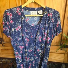 Unbranded Women's Navy and Blue Dress