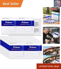 24Pcs Adhesion Promoter Wipes for Double Sided Tape, High Bond Adhesive Prime..-