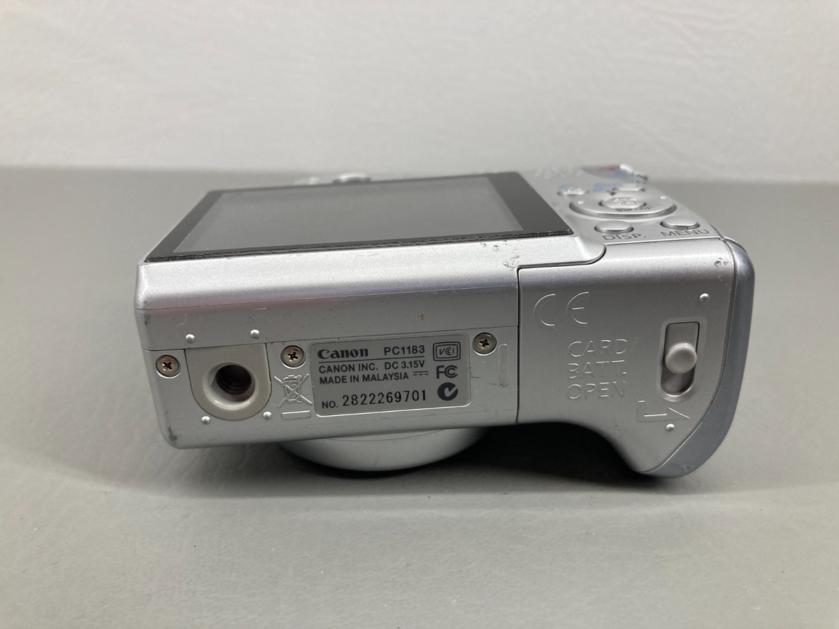 Canon PowerShot A540 6.0MP Silver Digital Camera for Parts