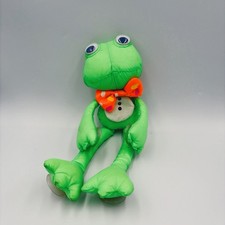 VINTAGE Avon Frog Plush Suction Cup Nylon Stuffed Animal Toy No Packaging