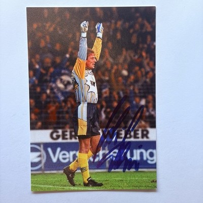 Uli Stein Original Signiert HSV Autogramm DFB Foto 10x15 cm Arminia Bielefeld