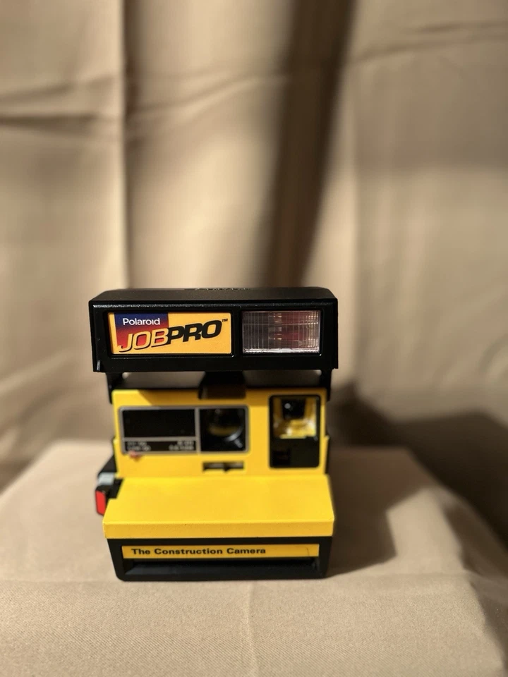 宝丽来 Job Pro 2 即时胶片相机 600 已测试“工作黑色黄色 — 第 2/4 张图片