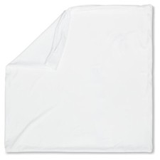 22" x 22" Cover Throw Pillowcases - 85/15 Nylon/Spandex Silky White