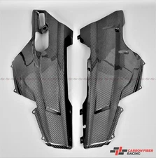 2007-2013 Ducati 848, 1098, 1198 Lower Fairings - 100% Carbon Fiber