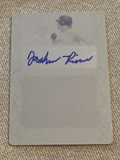 JOSHUA RIVERA 2018 LEAF PERFECT GAME AUTOGRAPH CYAN Plate #1/1 GATORS CUBS
