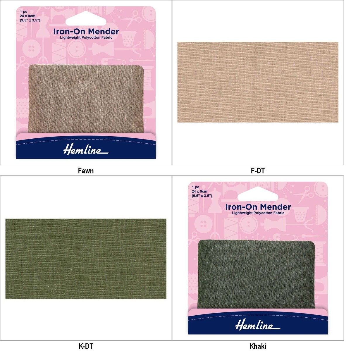 Hemline Schrägband Aus Polycotton – 12 Mm Breit, 5 M Lang, Farbe Rehbraun