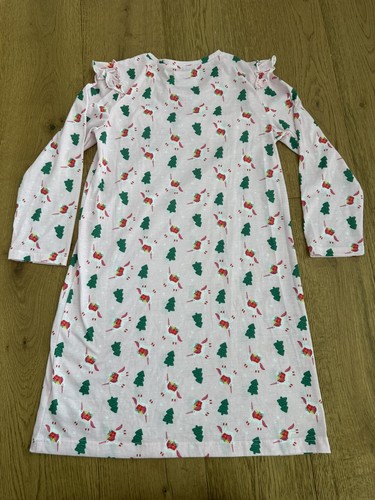 Girls Crewcuts Christmas Unicorn Pajama Dress Sz XL 12-14 - Picture 3 of 3