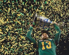MIKE REILLY SIGNED EDMONTON ESKIMOS 8X10 PHOTO 5