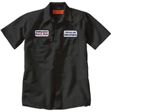 PORN STAR I DO MY OWN STUNTS  Embroider Funny WORK SHIRT Novelty Costume Cosplay