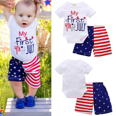 my first 4th of july outfit boy