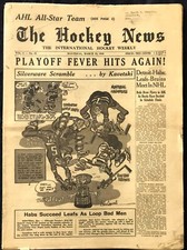 The Hockey News, Mar. 23 1949, V2, Gerry McNeill, Al Rollins, Milt Schmidt