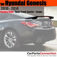 Painted ABS Rear Trunk Spoiler For 10-16 Hyundai Genesis Coupe NGA SUPER RED
