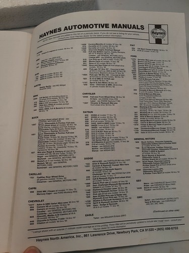 Ford Ranger and Bronco II 1983 -1992 haynes repair manual - Bild 4 von 6