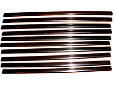 10 x A4 SLIDE BINDERS / SPINE BARS - BLACK - 5MM CAPACITY - ONLY £3.85 INC P&P