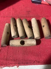 Small Engine Wooden Pull Starter Handles - 8 pcs.