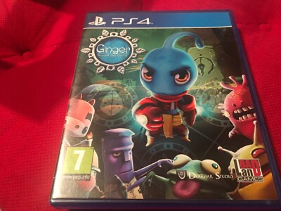 ps4 video game GINGER BEYOND THE CRYSTAL PlayStation 4 ITA