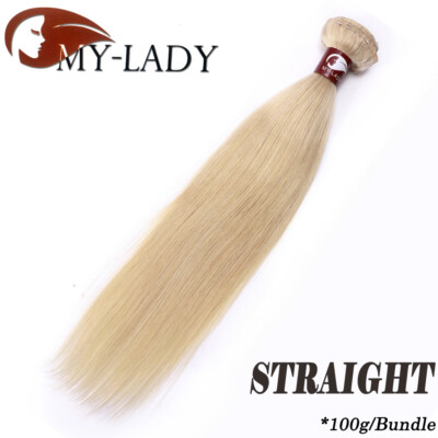 Blonde Virgin 100% Remy Human Hair Extensions Weave Weft 1-3 Bundles Body Wave
