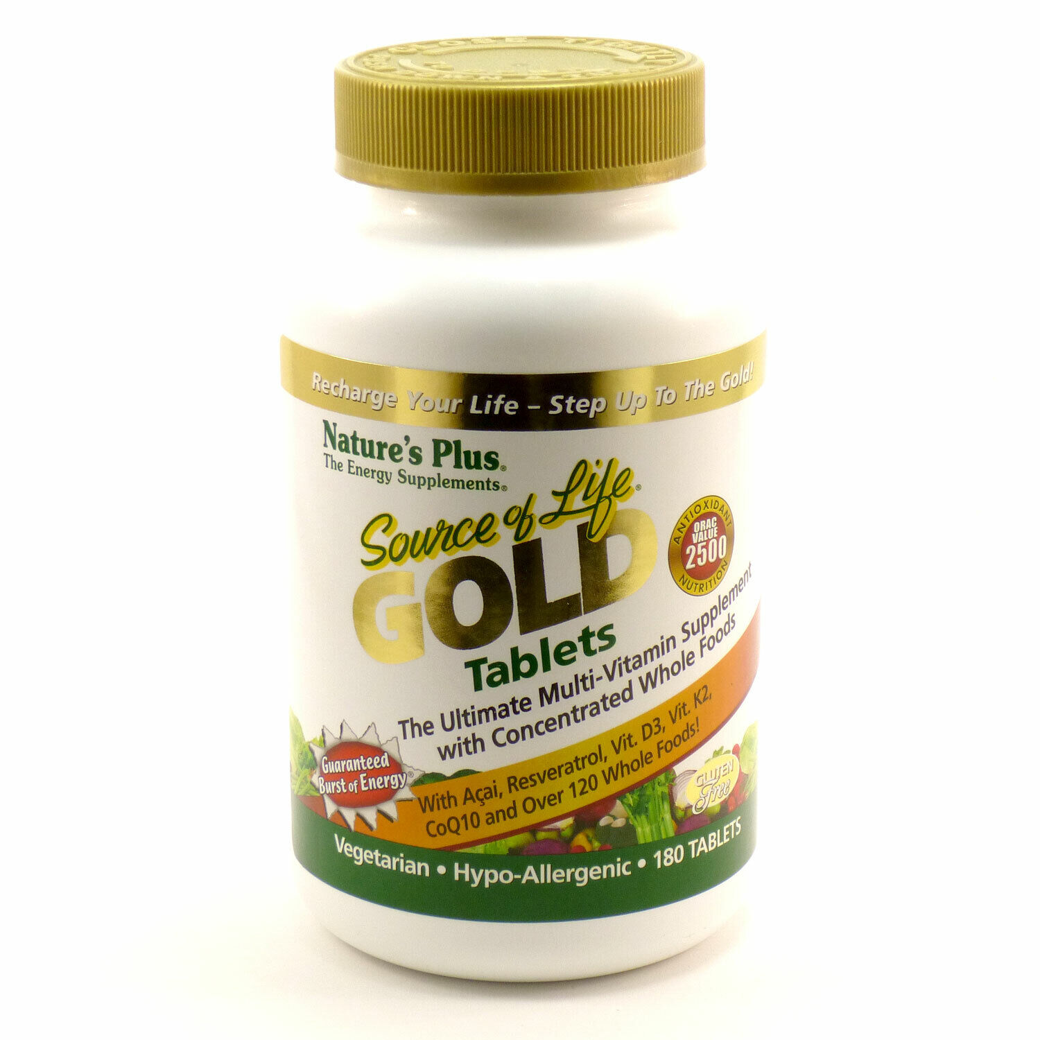 Source of Life Gold by Nature's Plus  - 180 Tablets