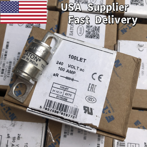 1PC New Bussmann 32LET/100LET Fuse 240Vac High Speed Fuse Fast Delivery - Picture 4 of 5