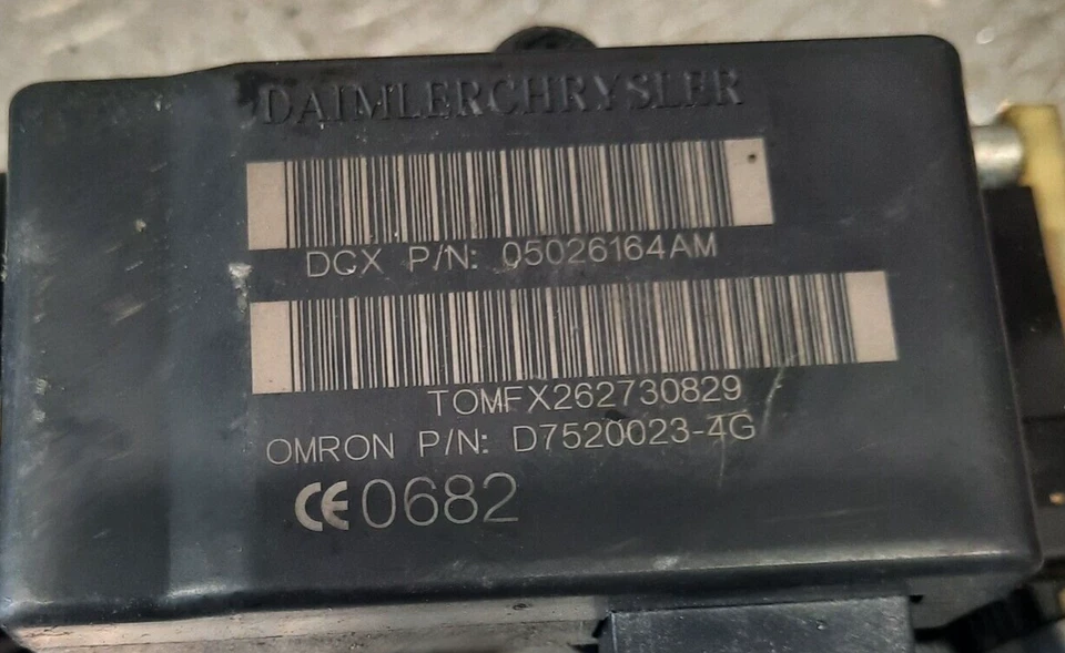 Chrysler Sebring 2009 barril de encendido y llave 05026164 Foto 2 de 3