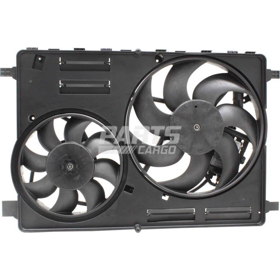 Nuevo para Volvo S80 V60 V70 XC60 XC70 2007-2018 doble radiador y ventilador condensador Foto 2 de 4