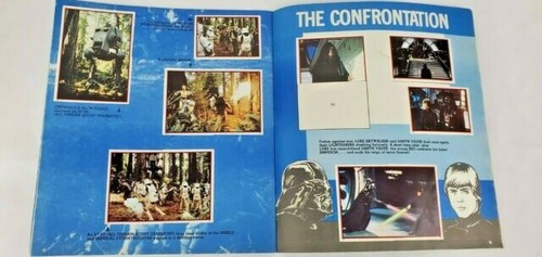 PANINI STAR WARS RETURN OF THE JEDI 1983 STICKER ALBUM with some stickers - Picture 3 of 7