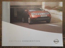 NISSAN MURANO orig 2005 UK Mkt Prestige Sales Brochure