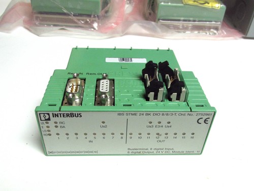 Interbus IBS IL 24 BK RB LK-2MBD Phoenix Contact 18 Modules