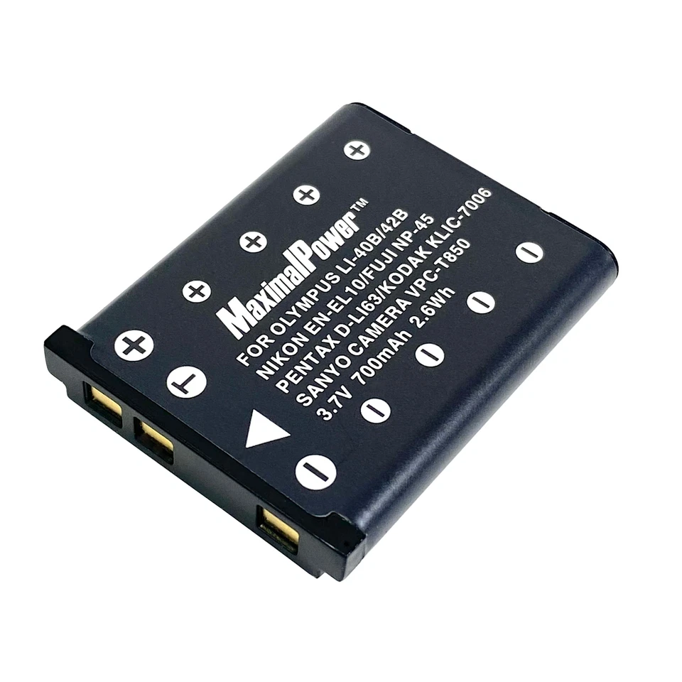 Bateria MaximalPower para OLYMPUS Li40B Li42B FE-4000 4010 4030 5000 5010 D-630 - Imagem 2 de 4