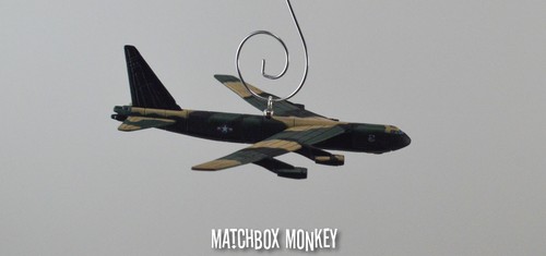 Stratofortress B-52 Diamond Lil Bomber Vietnam War Christmas Ornament Airplane - Picture 2 of 11