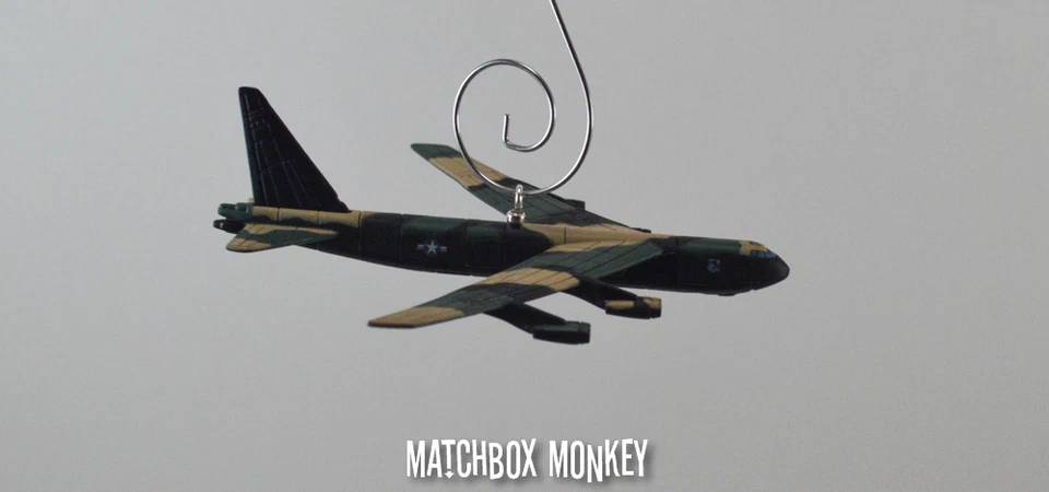 Stratofortress B-52 Diamond Lil Bomber Vietnam War Christmas Ornament Airplane - Image 2 of 4