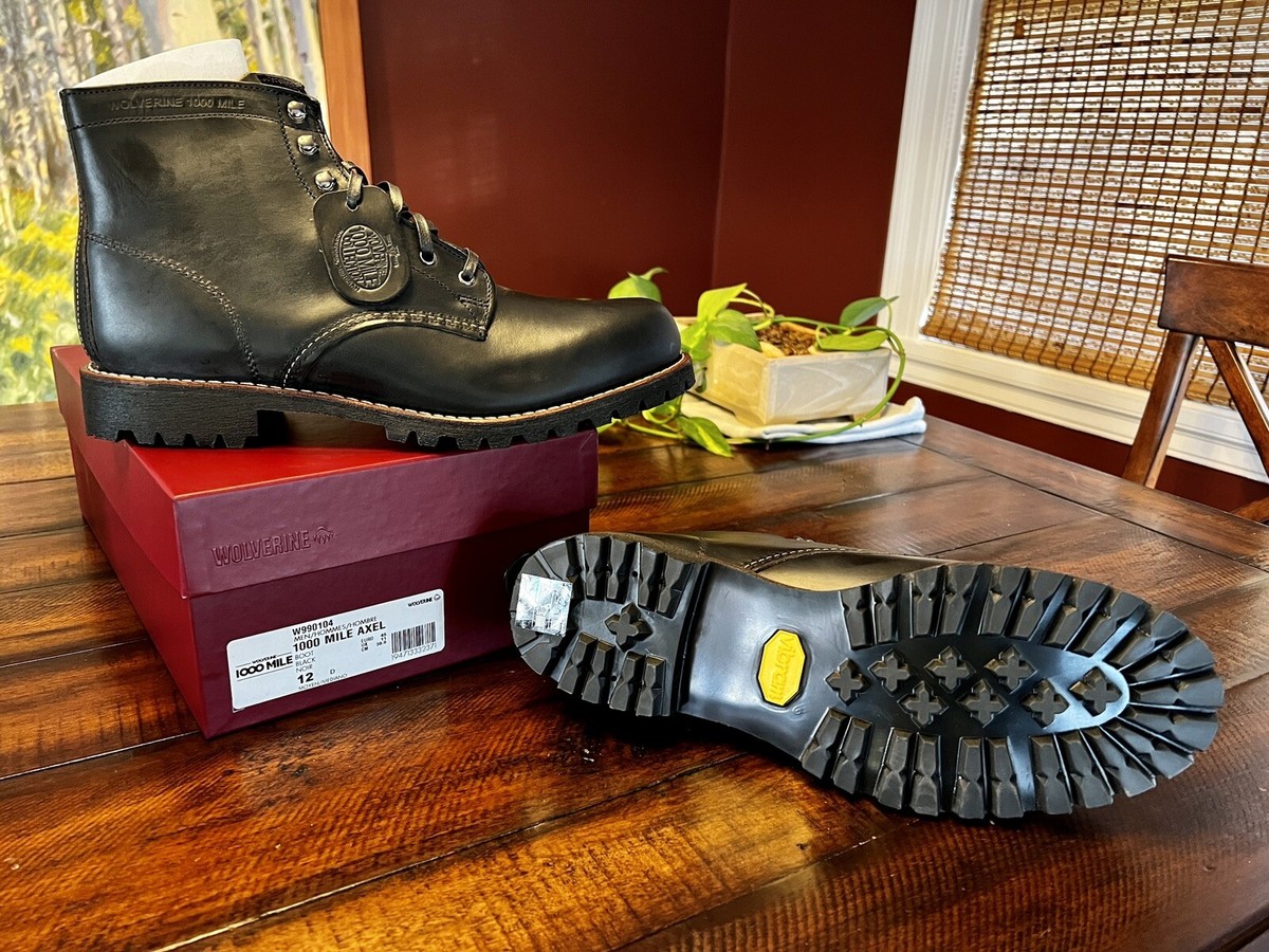 Wolverine 1000 Mile Plain Toe Rugged Boot Axel W990103 Mens  display picture 2