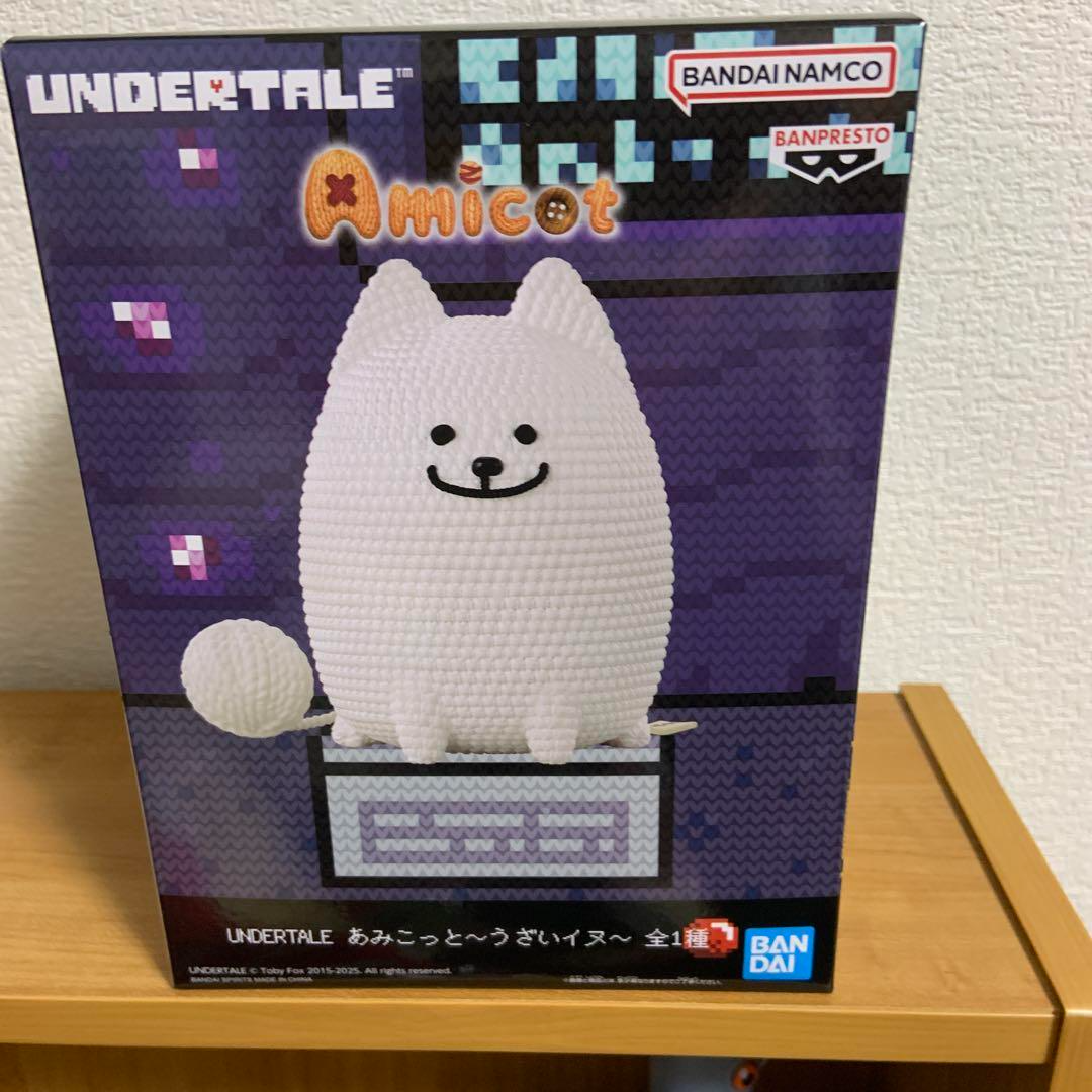アドキャラ。アメトイ。 UNDERTALE Amicot Figure Annoying dog New Japan | eBay
