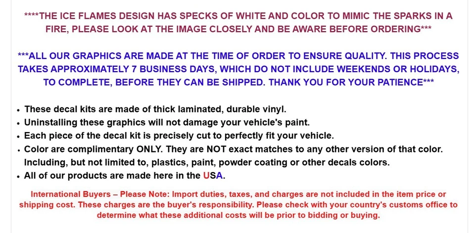 42" X 42" Firebird Hood Graphic Decal Sticker For Pontiac Trans Am PINK FLAMES — 第 4/4 张图片