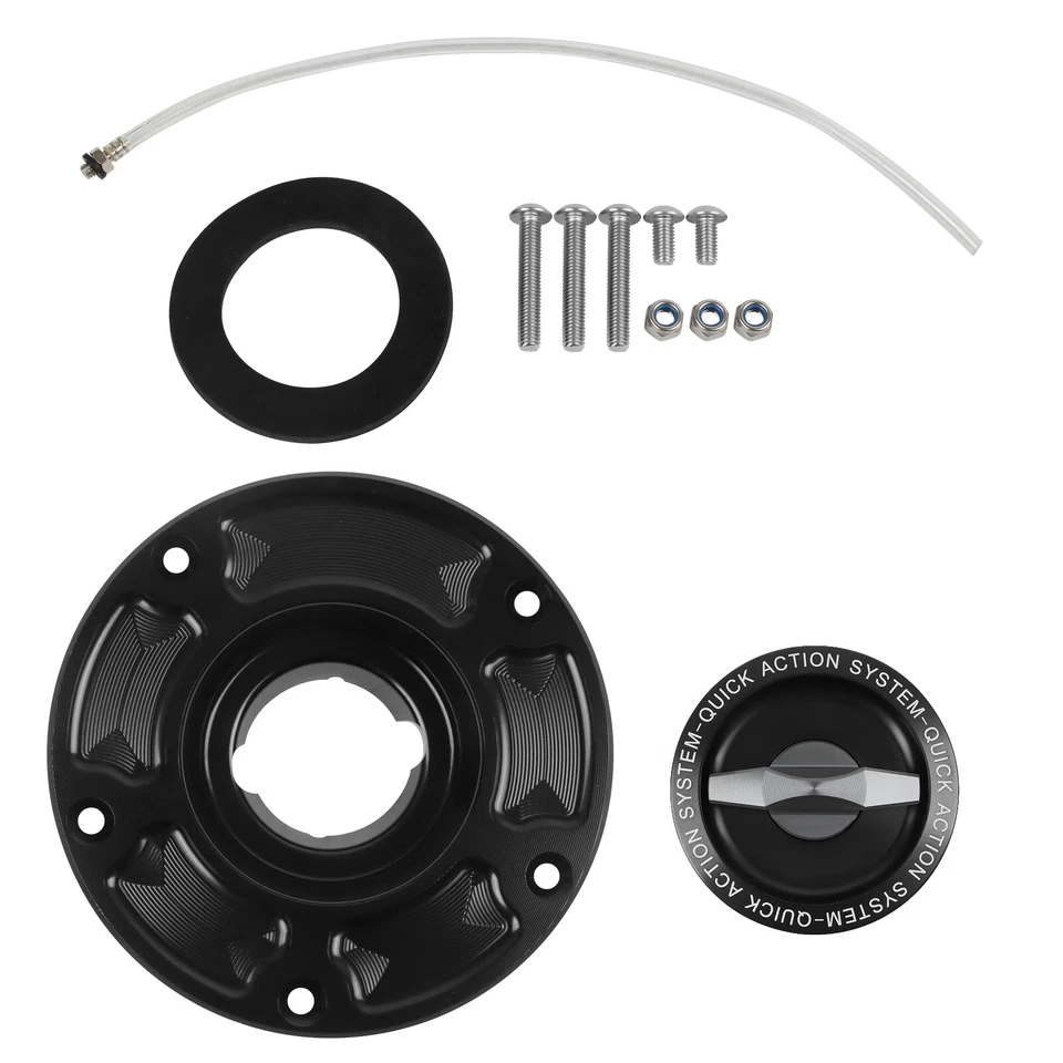 For Ducati MONSTER 1100/S 2009-2011 696 795 796 Fuel Gas Tank Cap Refuel Cover — 第 4/4 张图片