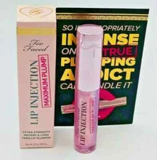 Too Faced Lip Injection Instant Long term Lip Plumper Maximum Plump 2.8g / .10oz