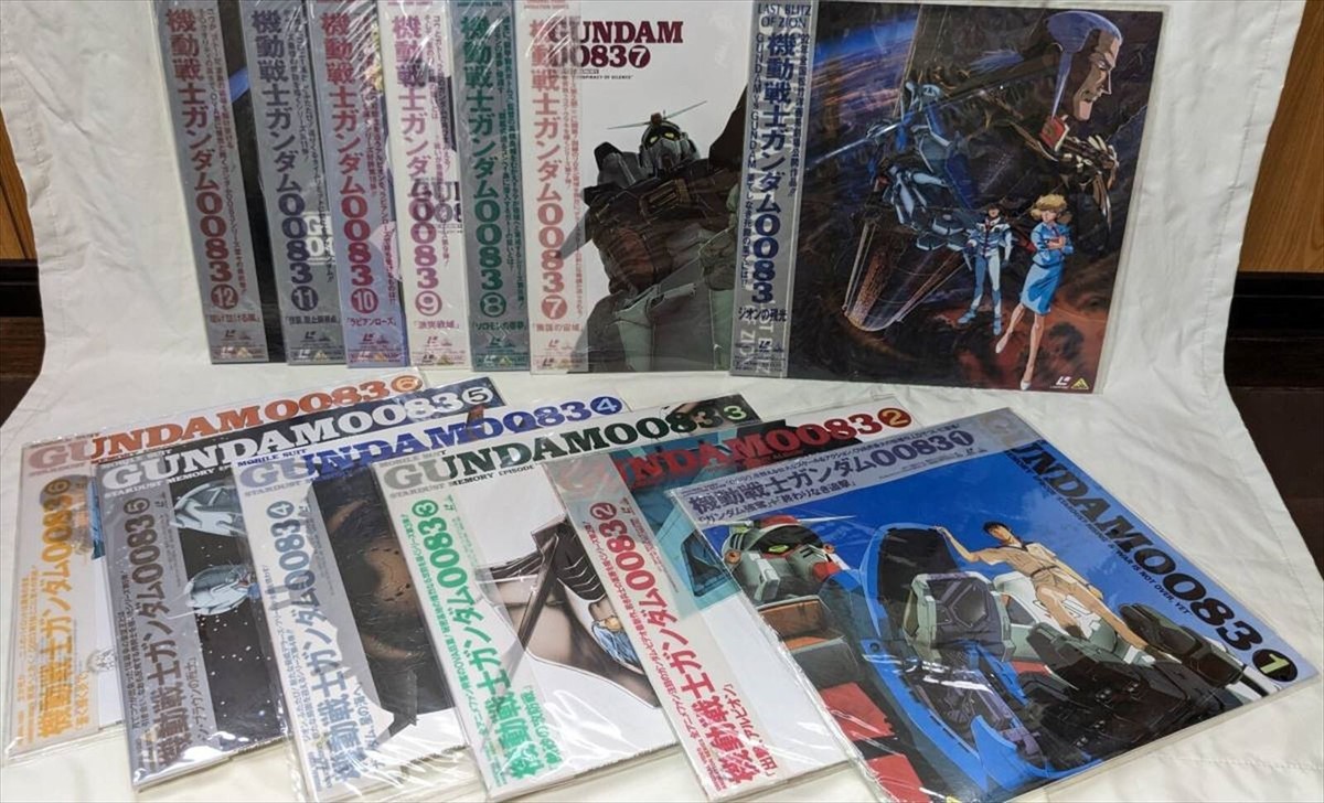 advent ベスト Gundam 0083 vol.1-12 Last Blitz of Zion 13 LD Complete