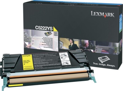 Original Lexmark C5220YS Yellow Toner C522 C524 C532 C534 MwSt inkl. Box A-